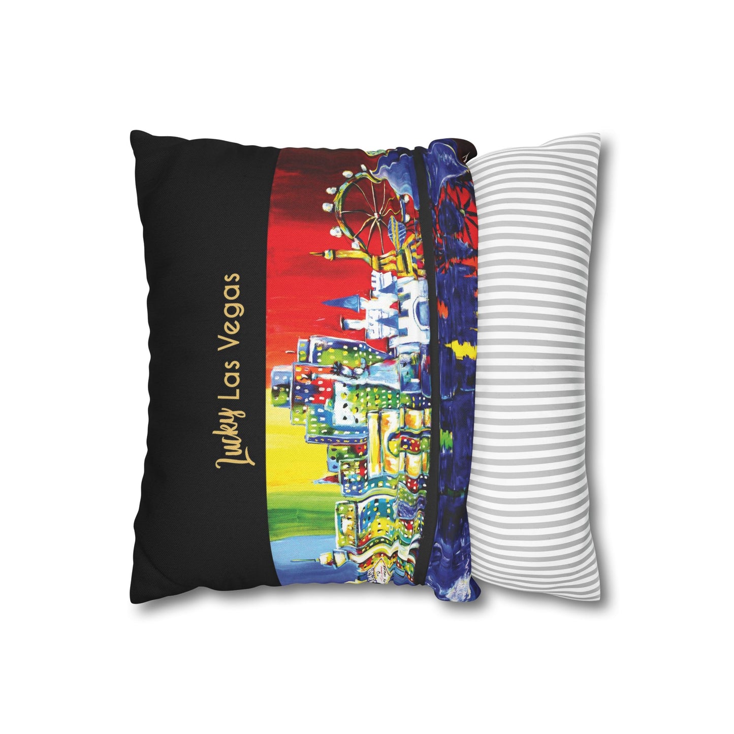 Luck Las Vegas Square Pillowcase