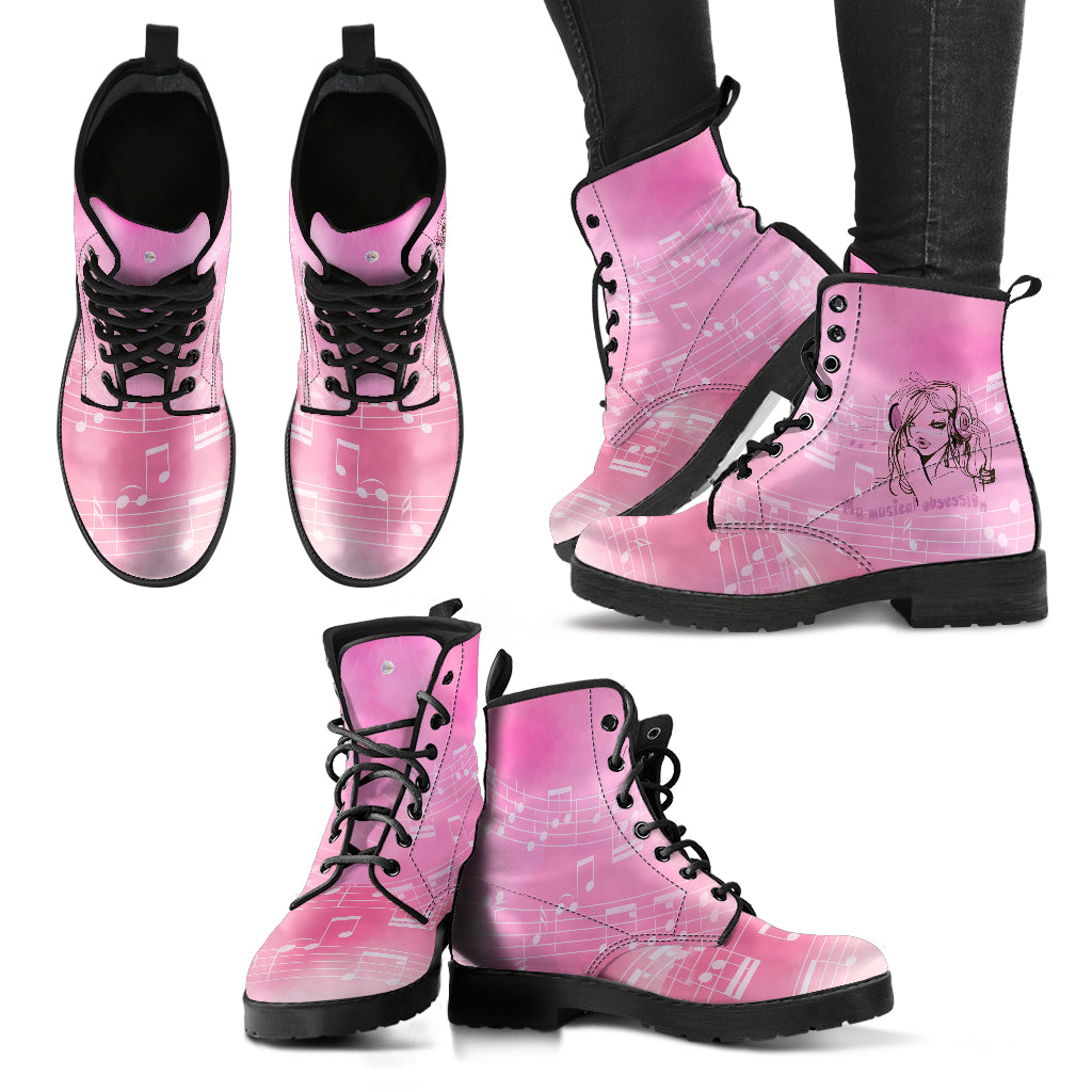 My Musical Obsession Leather Boots by SophieStar