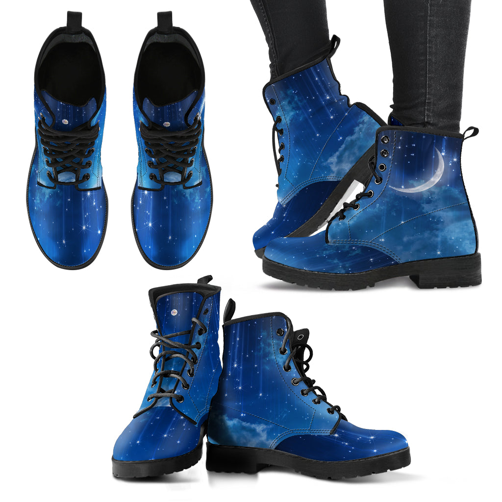 Shooting Star Leather Boots by SophieStar