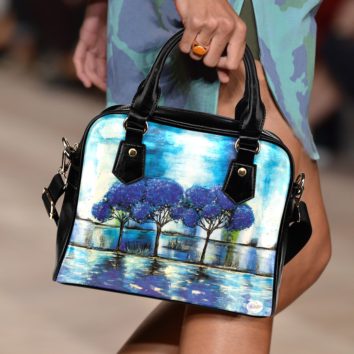 Blue Reflections Handbag
