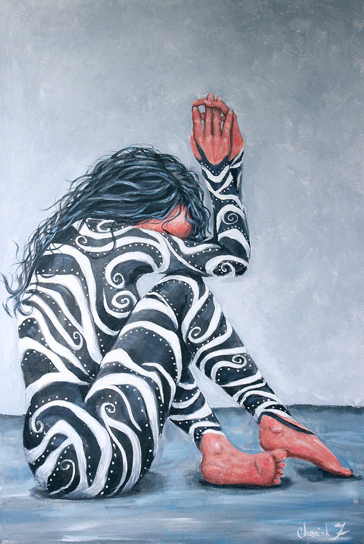 Struggle Glicee Canvas Prints