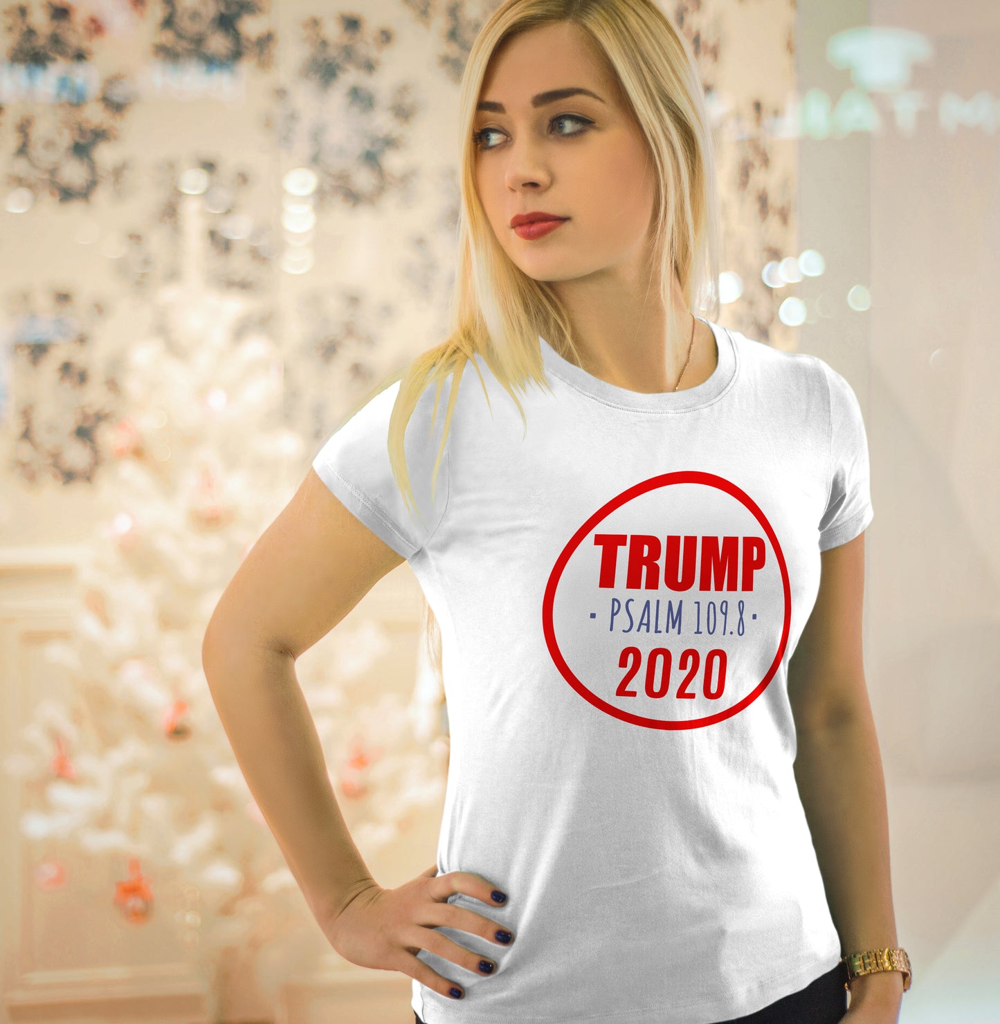 Trump 2020 Bible Verse Psalm 109.8 Unisex T-Shirt
