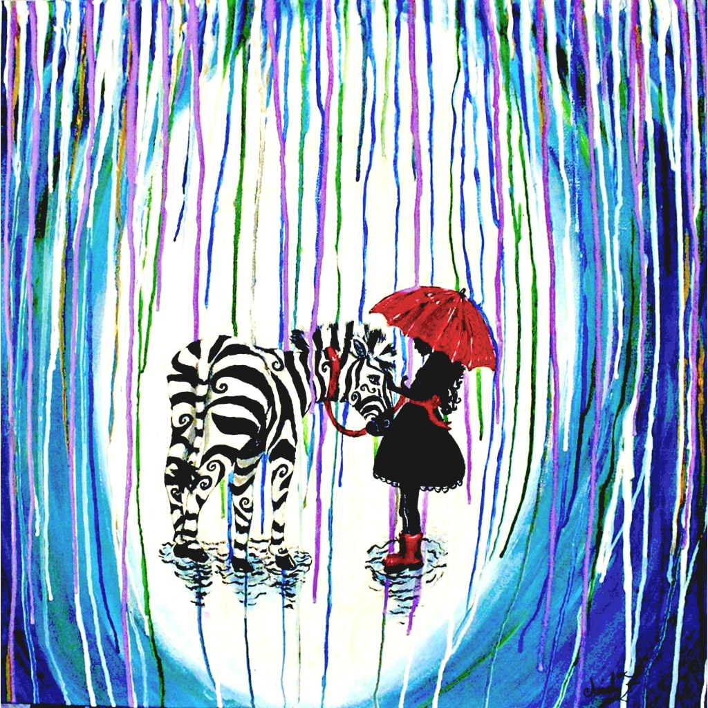 A Little Reign Will Fall #2 Giclée Art Print - Artist Signed Matted