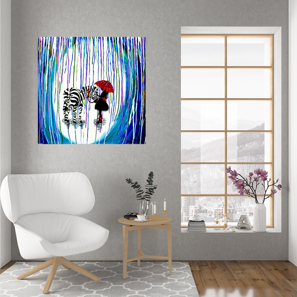 A Little Reign Will Fall #2 Giclée Art Print - Artist Signed Matted