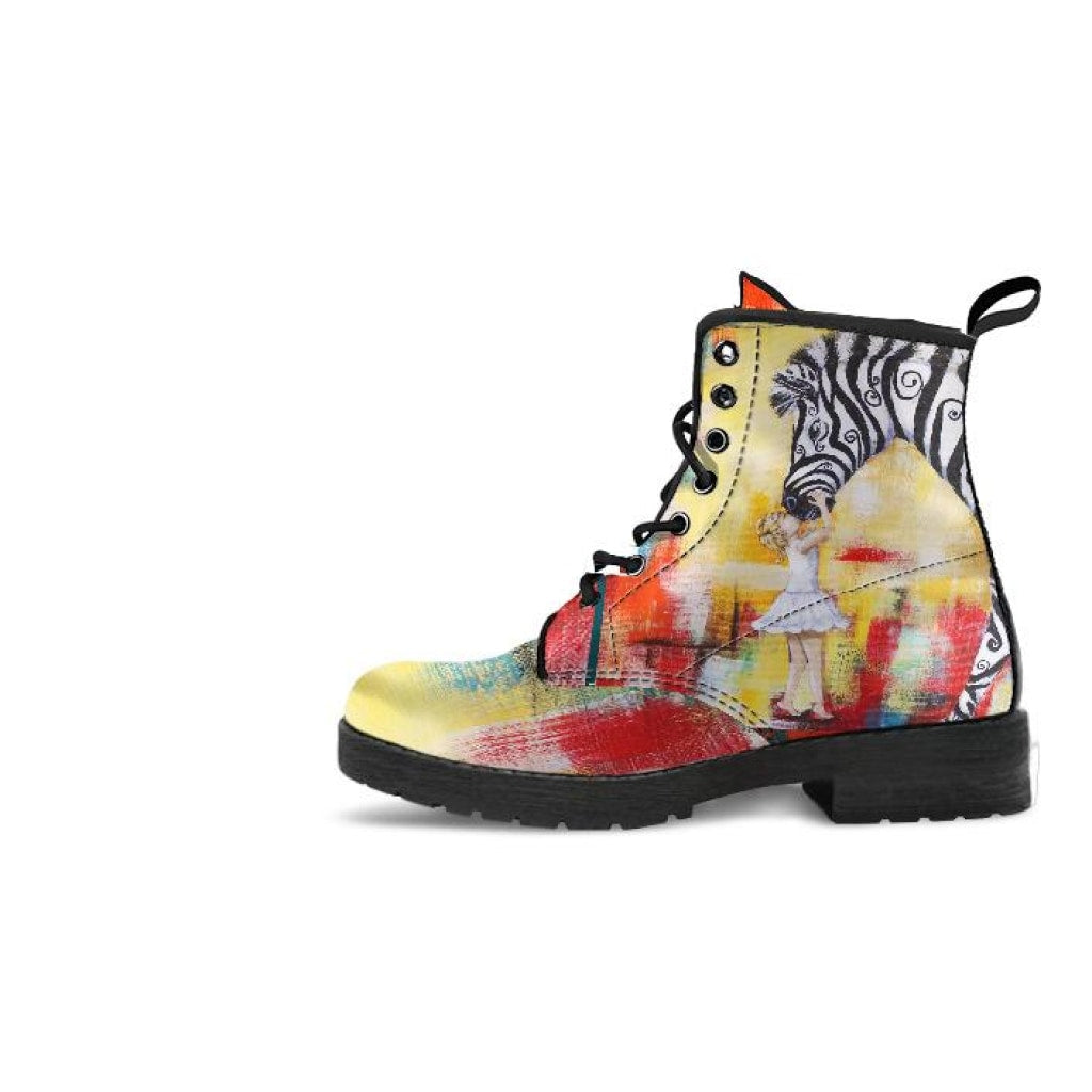 Acceptance Indie Art Leather Boots