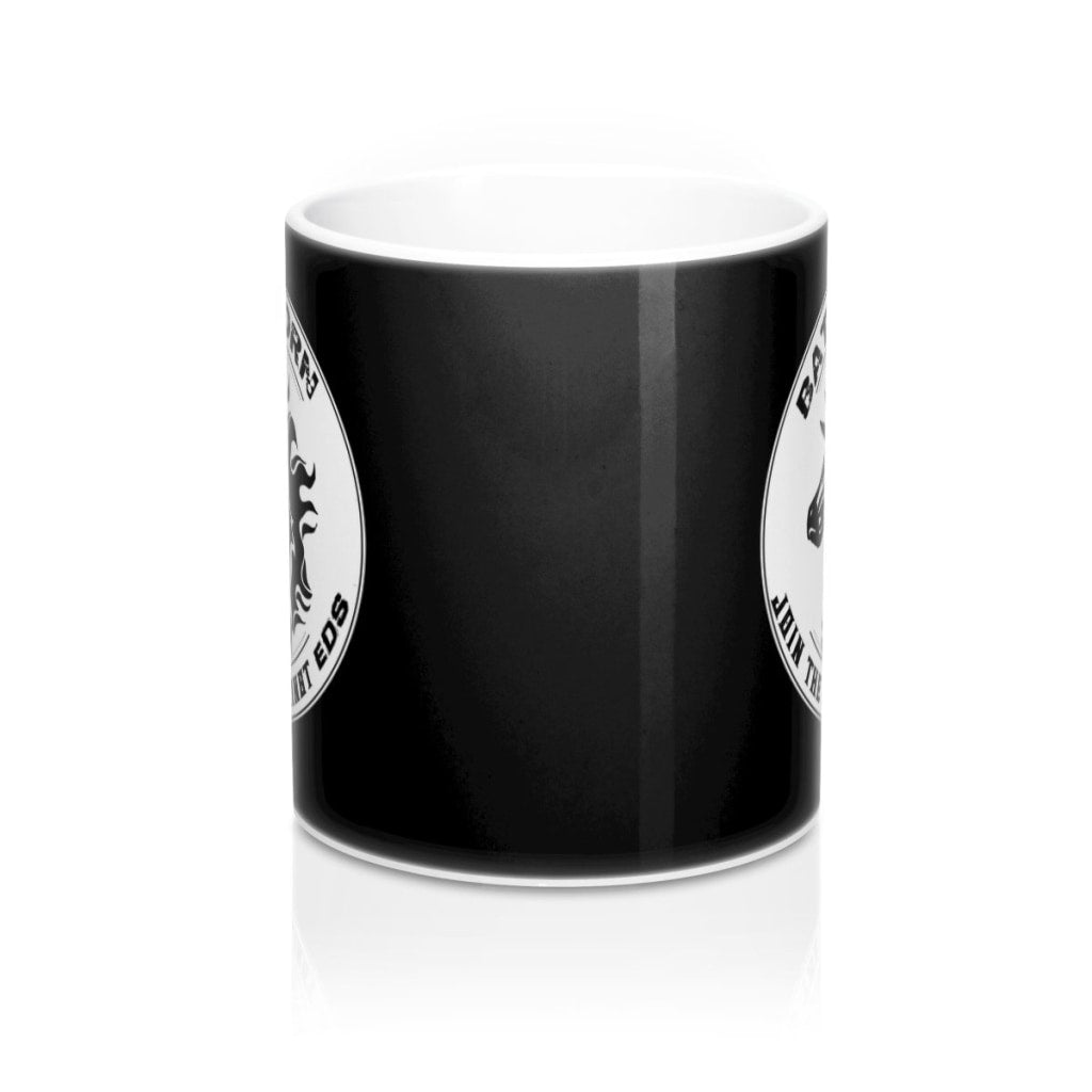Battle Born EDS Black White Mug 11oz