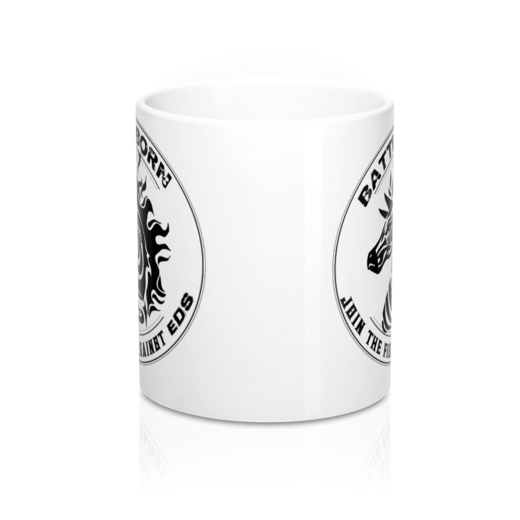 Battle Born EDS Tribal Zebra Mug 11oz