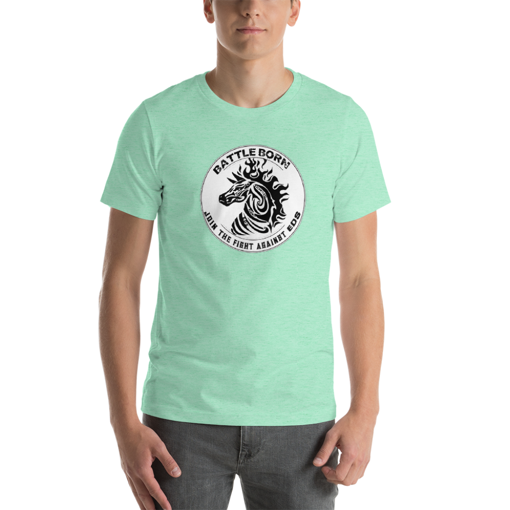 Battle Born Tribal EDS Zebra Unisex T-Shirt