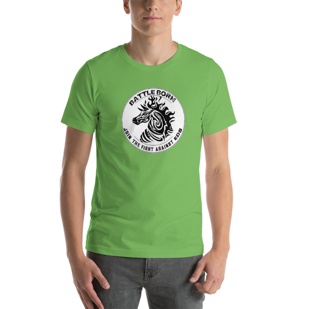 Battle Born Tribal EDS Zebra Unisex T-Shirt