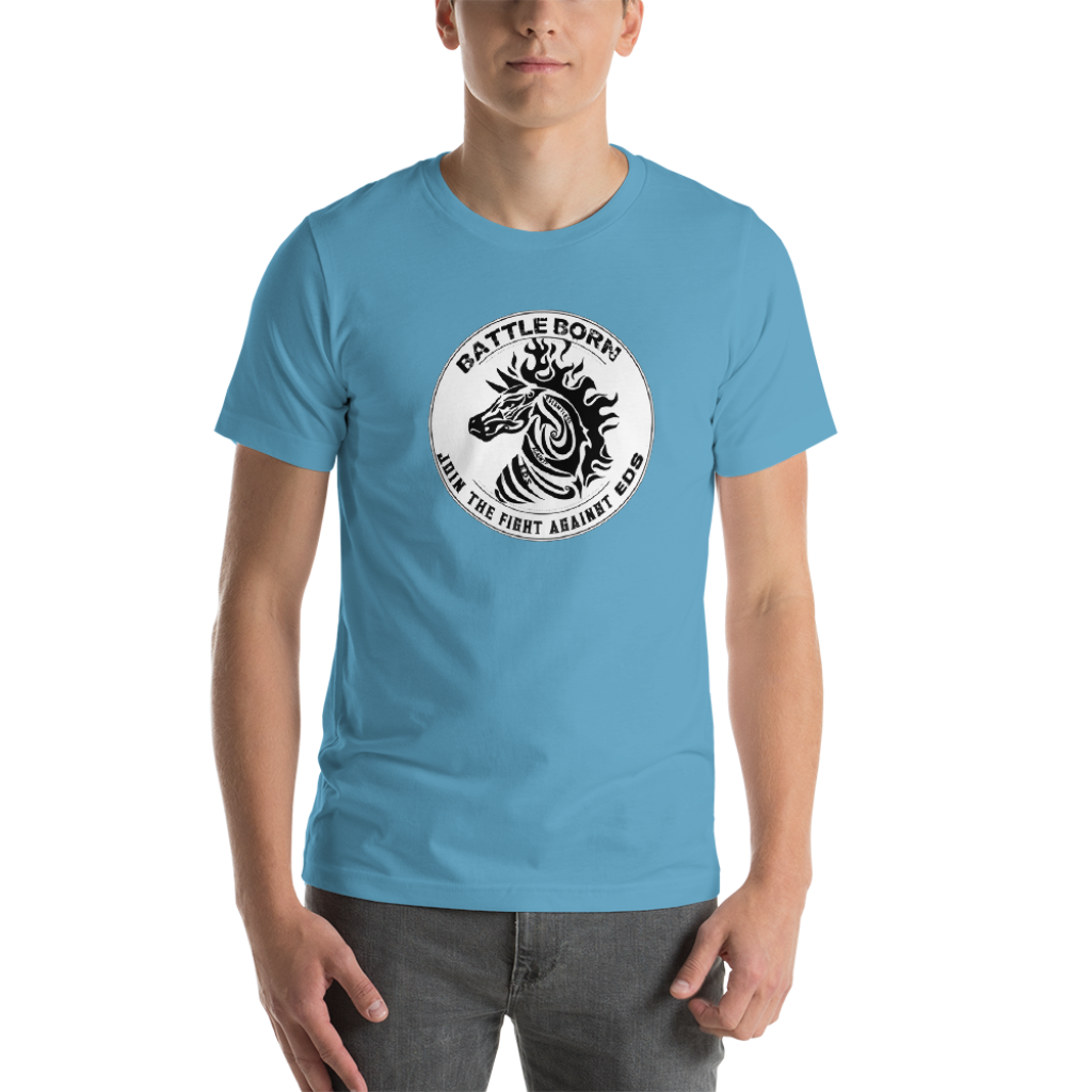 Battle Born Tribal EDS Zebra Unisex T-Shirt