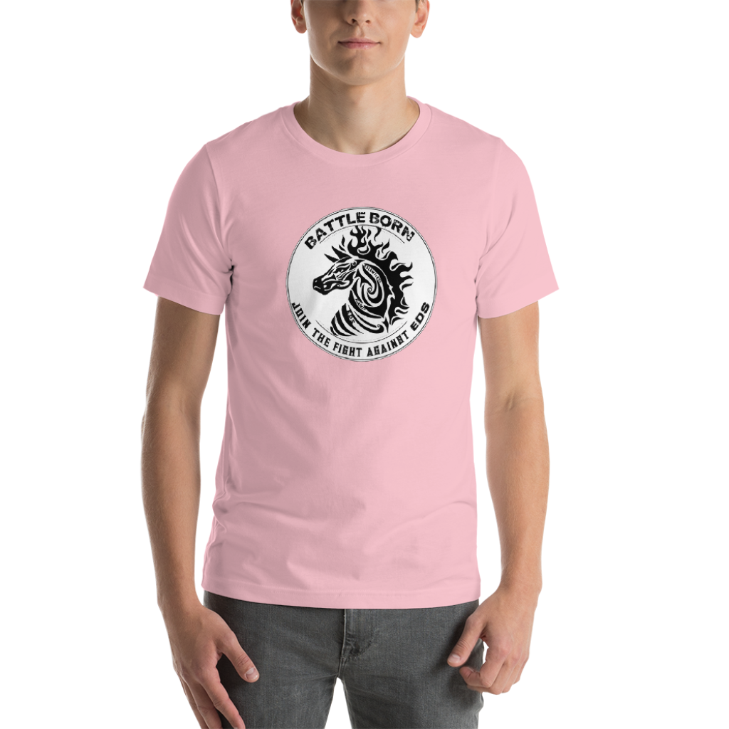 Battle Born Tribal EDS Zebra Unisex T-Shirt