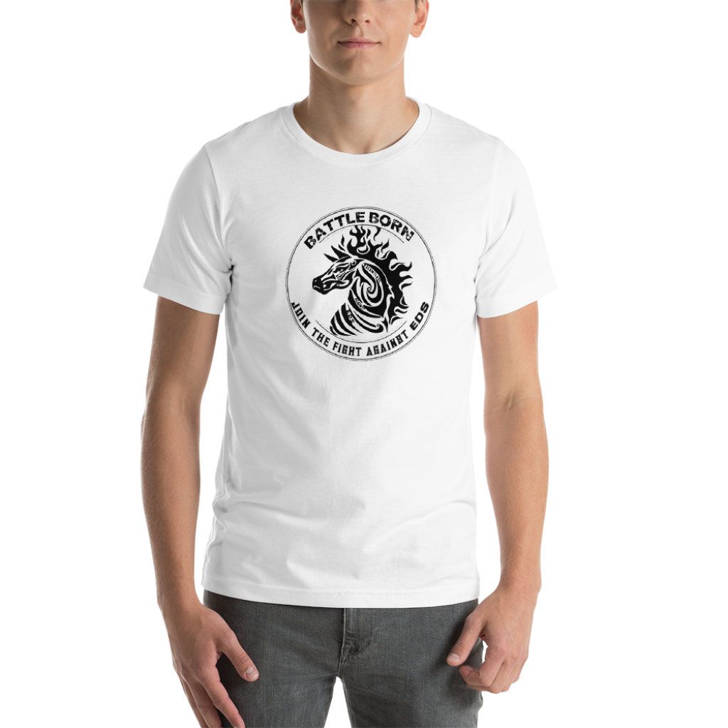 Battle Born Tribal EDS Zebra Unisex T-Shirt