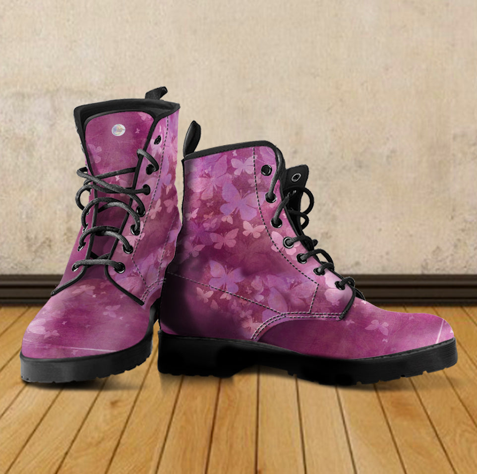 Butterfly Whisperer Leather Boots by SophieStar