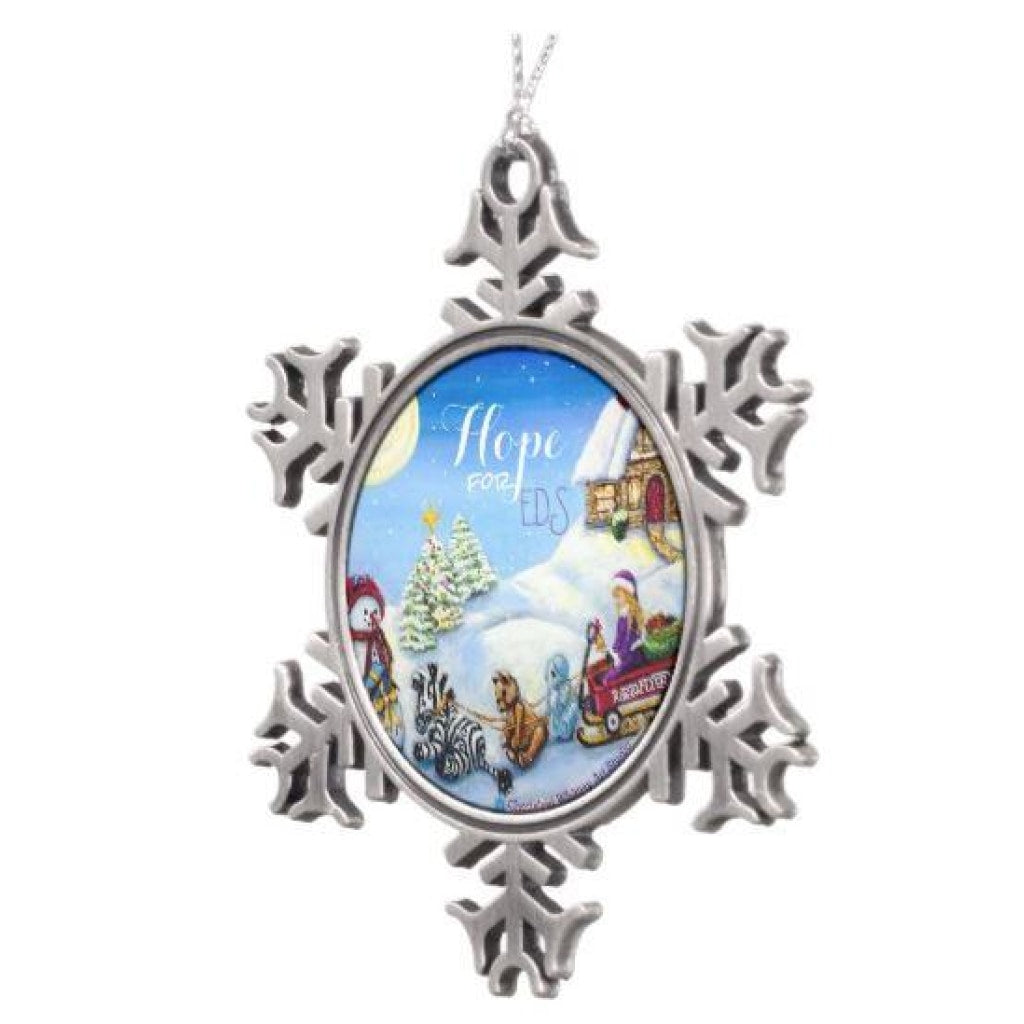 Christmas Ornament - 2017 Snowflake Keepsake Sleigh Bells Ring... Eds - Christmas Ornament C.w. Art Studio