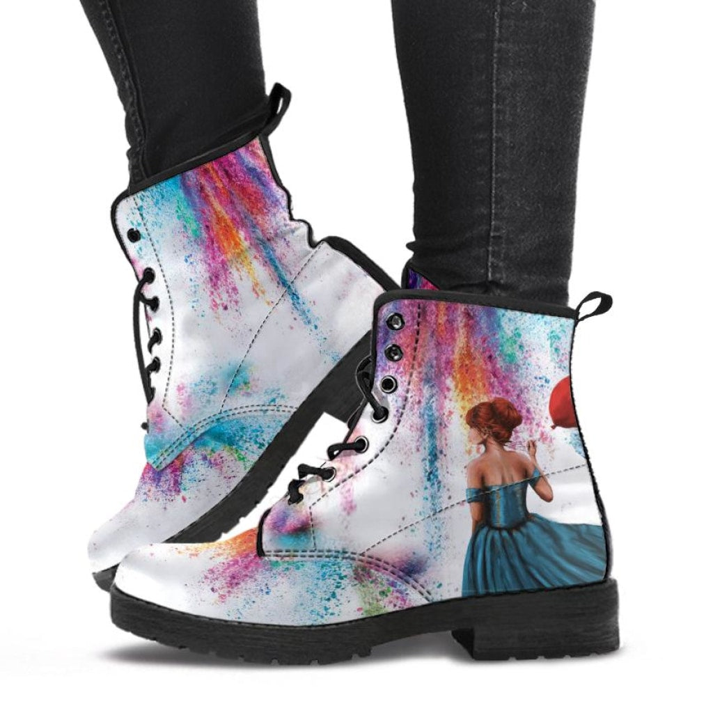 Colorfall Storm Boots - C.W. Art Studio