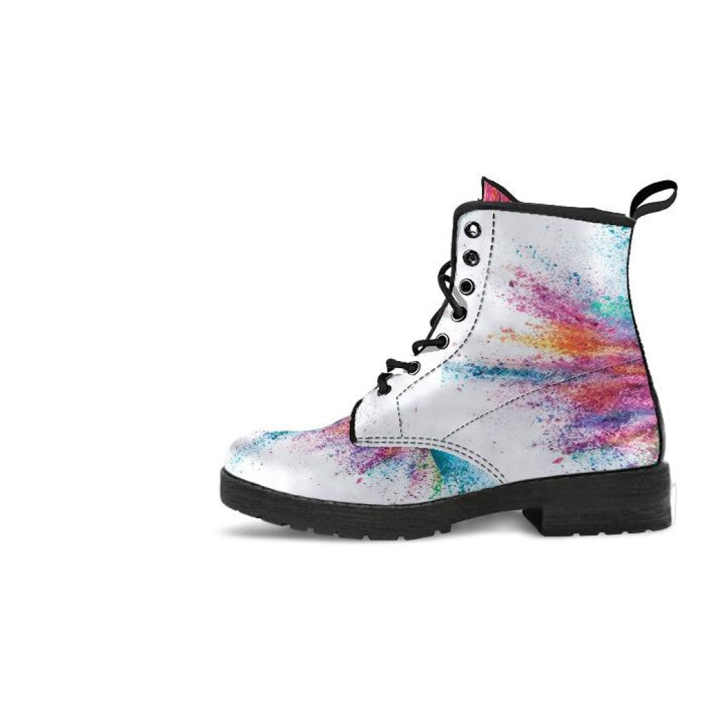 Colorfall Storm White Boots