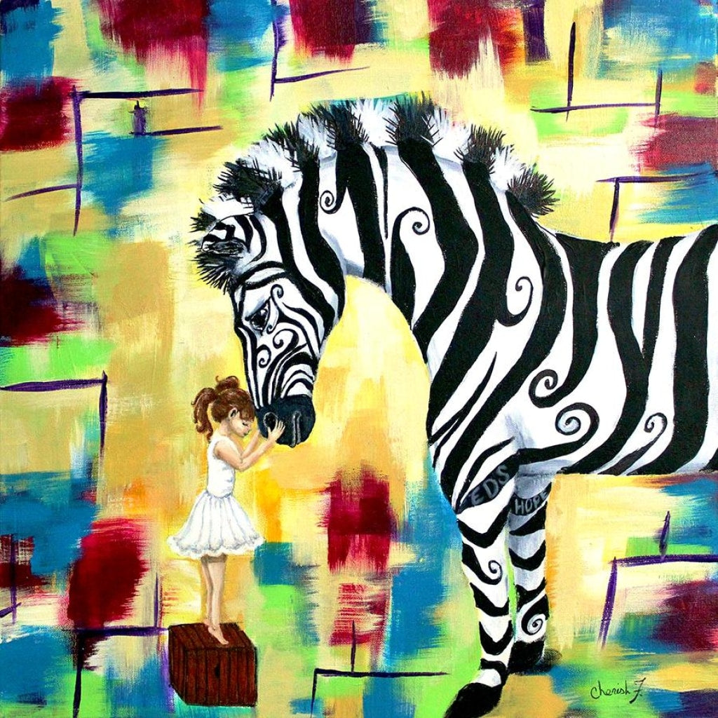 Courage Cotton Rag Fine Art Prints - C.W. Art Studio