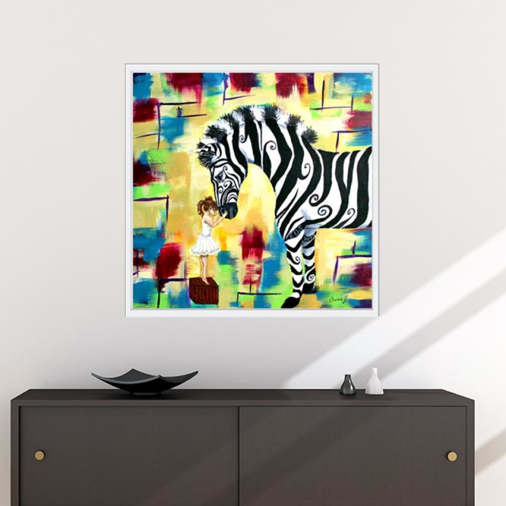 Courage Cotton Rag Fine Art Prints - C.W. Art Studio