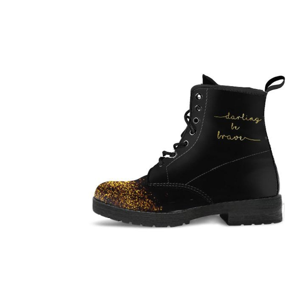 Darling Be Brave Boots - C.W. Art Studio