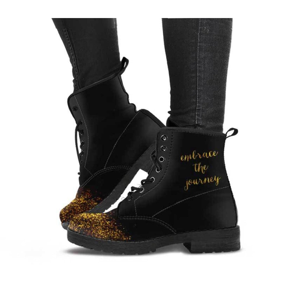 Embrace The Journey Boots - C.W. Art Studio