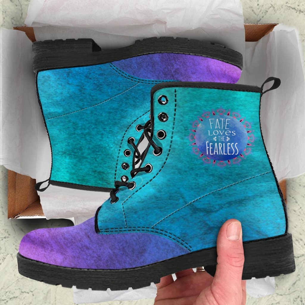 Fate Loves The Fearless Boots - C.W. Art Studio