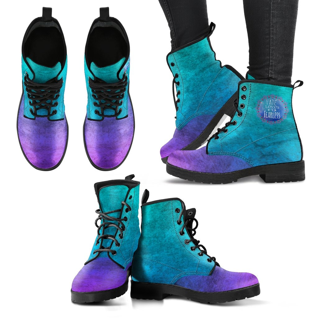 Fate Loves The Fearless Boots - C.W. Art Studio