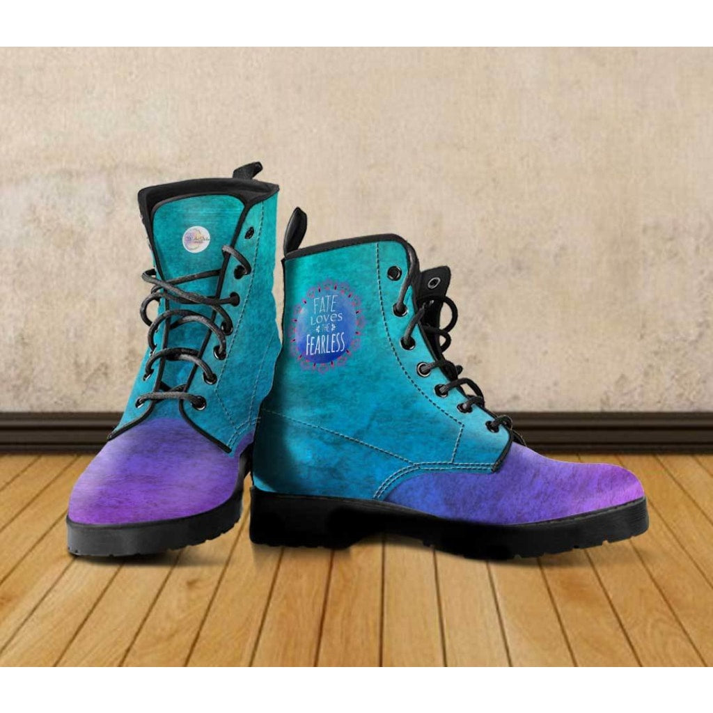 Fate Loves The Fearless Boots - C.W. Art Studio