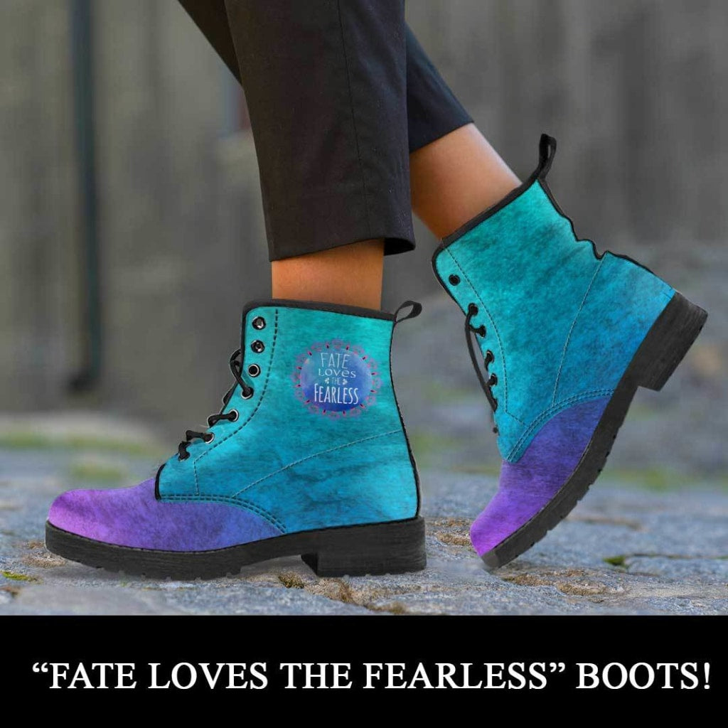 Fate Loves The Fearless Boots - C.W. Art Studio