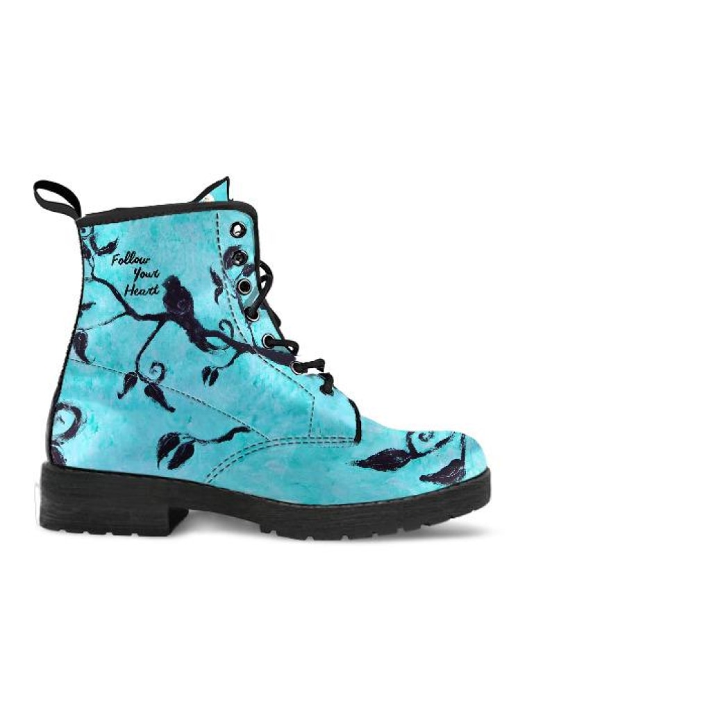 Follow Your Heart Boots - C.W. Art Studio