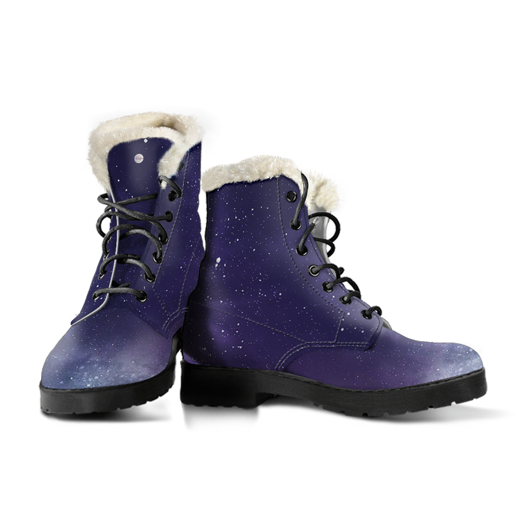 Starry Unicorn Fur Lined Boots by SophieStar