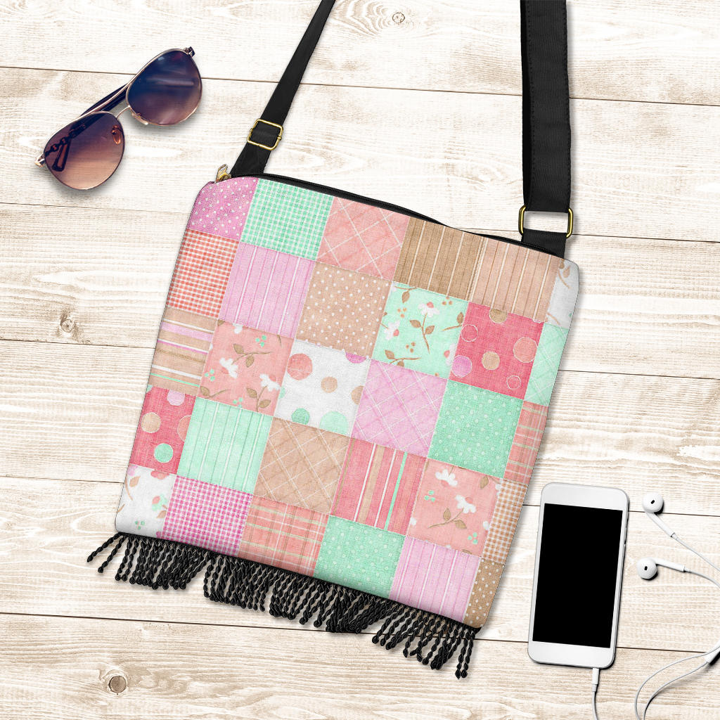 Holly Hobby Style Patchwork Boho Bag Purse