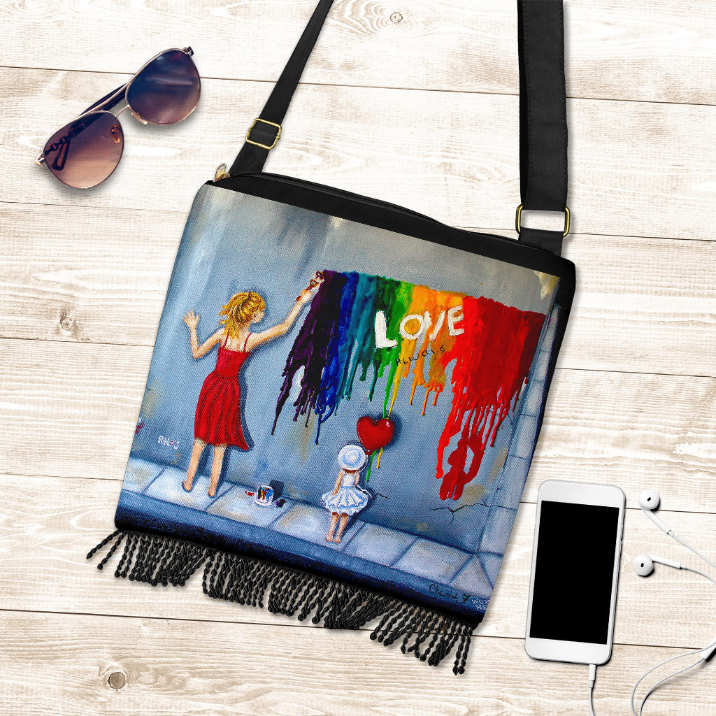Love Always Boho Cross Body Purse