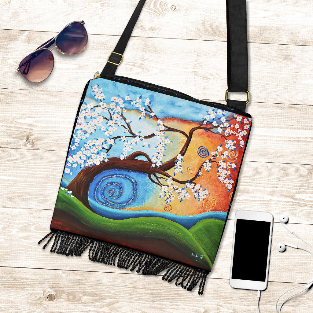 Winds of Whimsy Artisan Boho Bag