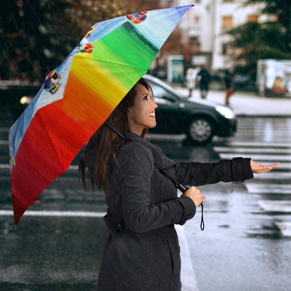 Portland Oregon Cityscape Umbrella