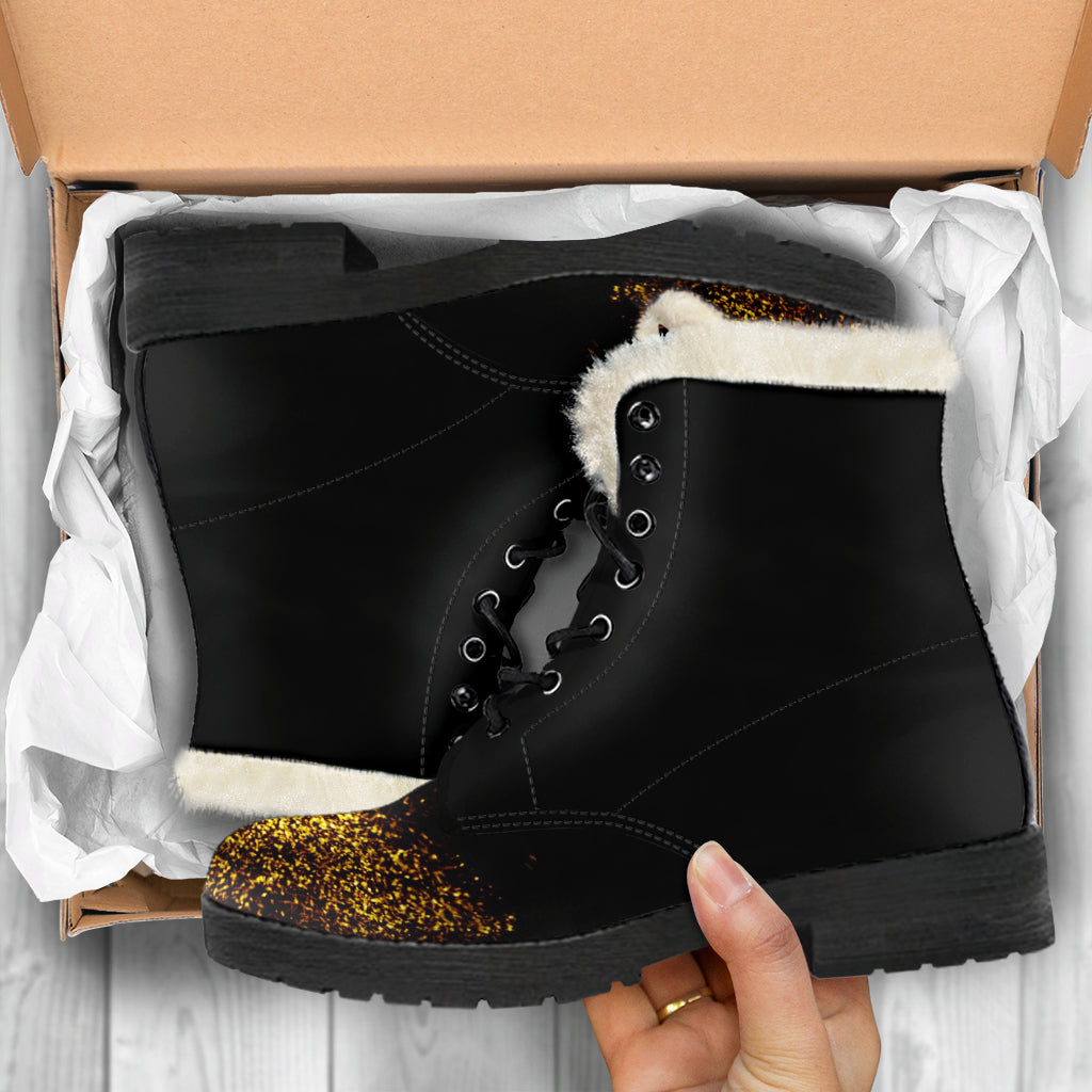 Fur Lined Leather Boots - Be Your Own Kind Of Beautiful