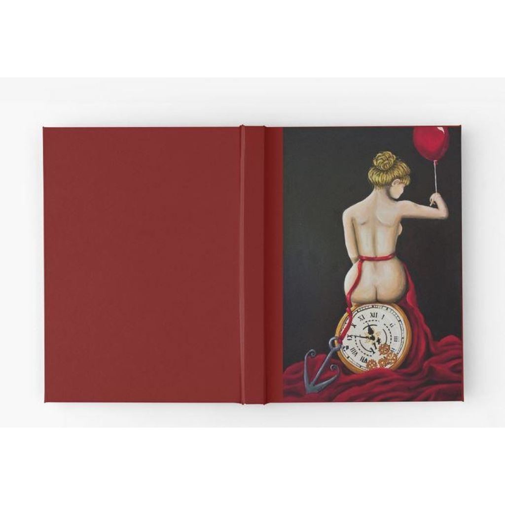 Hardbound Journal - Time Thief - C.W. Art Studio