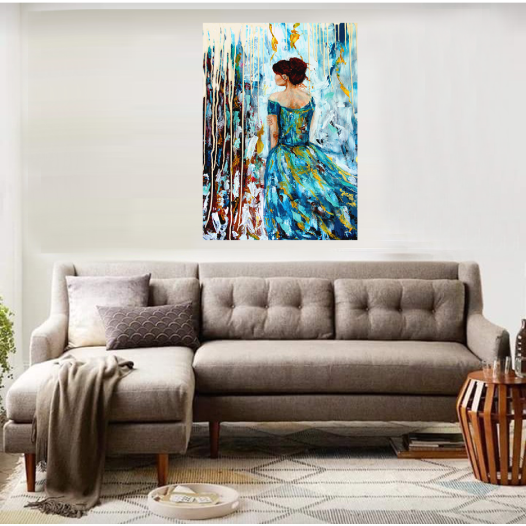 Her Storm 1 Cotton Rag Fine Art Prints - C.W. Art Studio