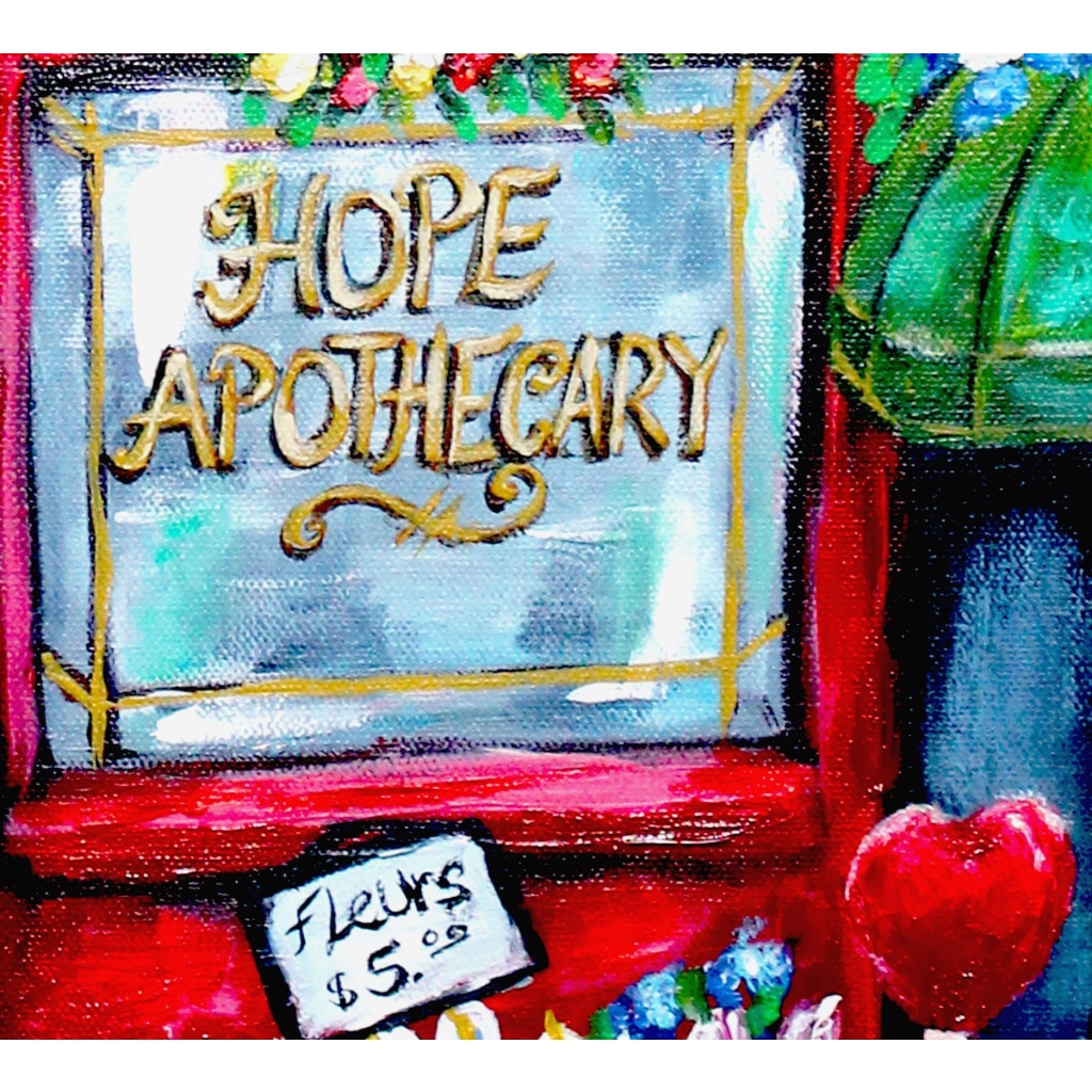 Hope Apothecary - Original Painting - C.W. Art Studio