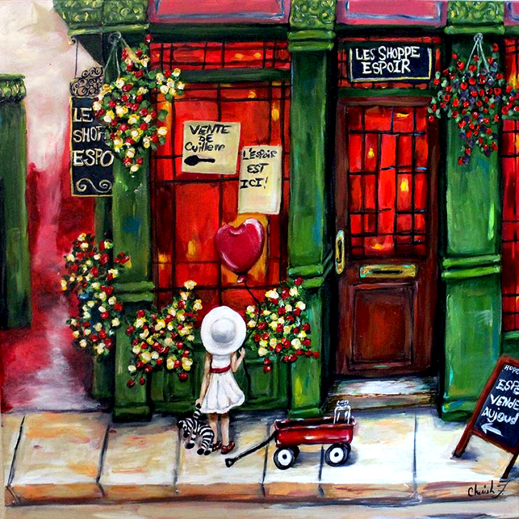 Hope Shoppe Cotton Rag Fine Art Prints - C.W. Art Studio