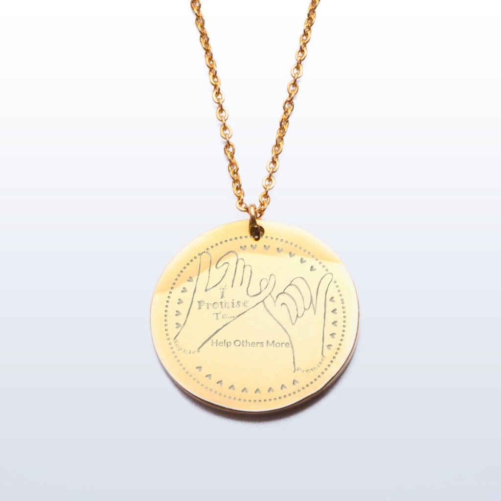 I Promise To... Choose Your Own Promise Charm Necklace - Sophies Jewelry C.w. Art Studio