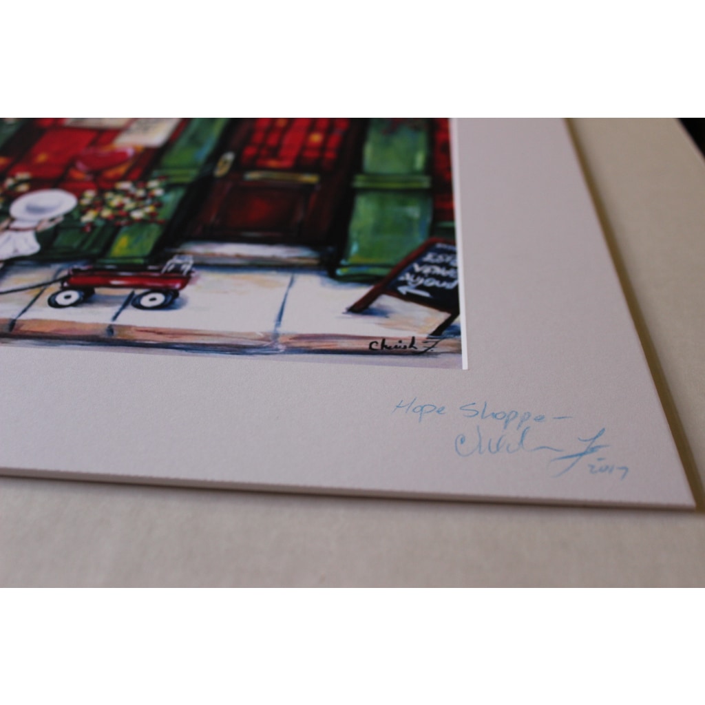Las Vegas Nights Giclée Art Print - Artist Signed Matted