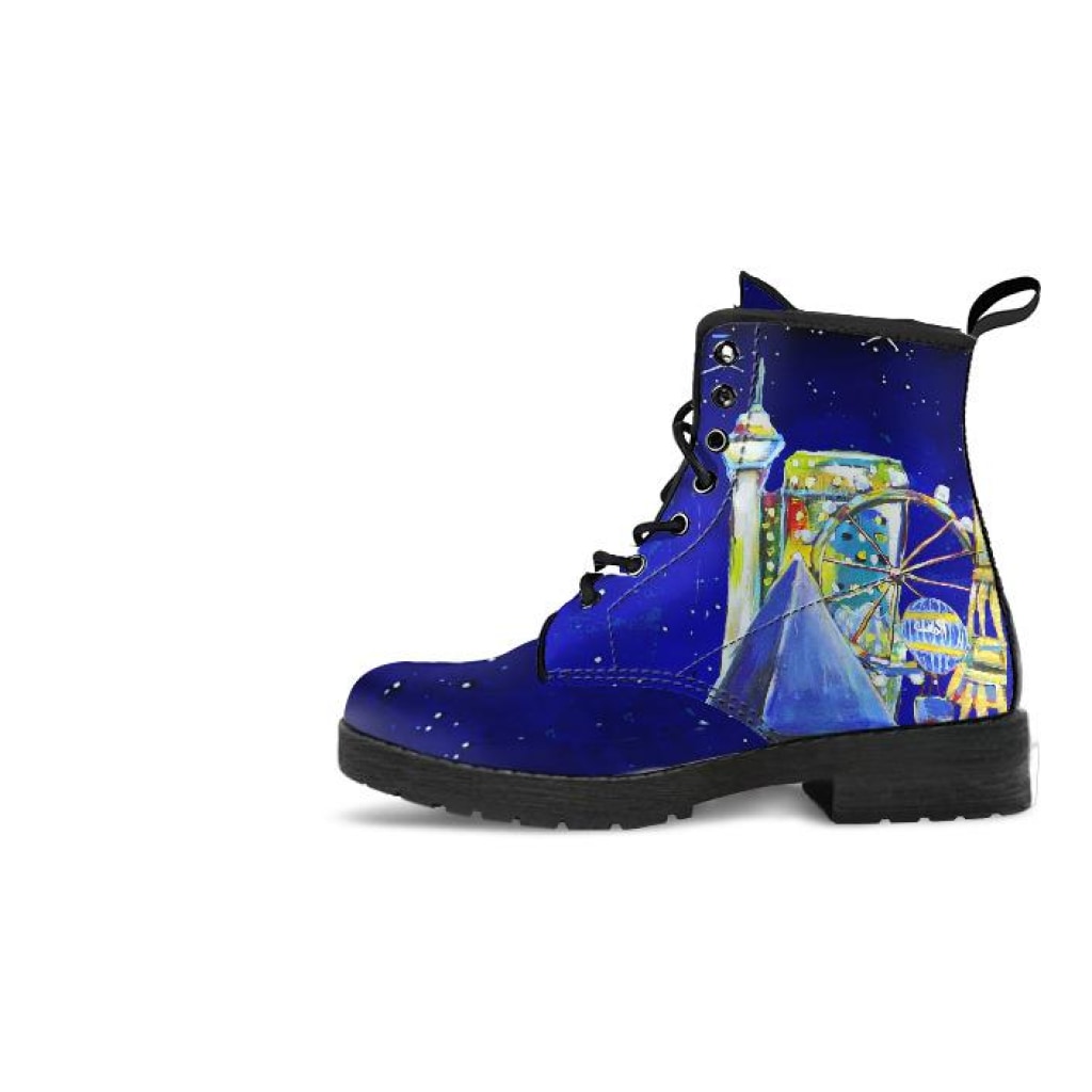 Las Vegas Starry Night Boots - C.W. Art Studio