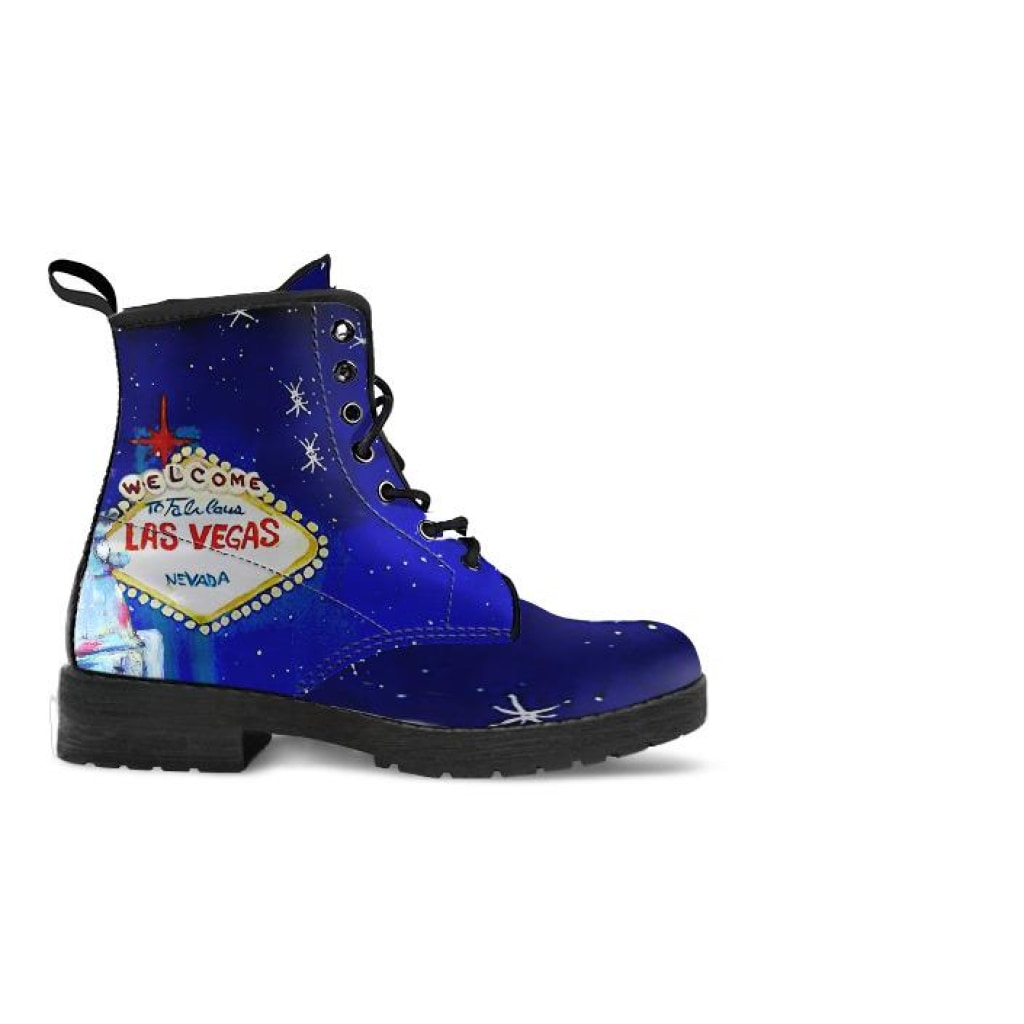 Las Vegas Starry Night Boots - C.W. Art Studio