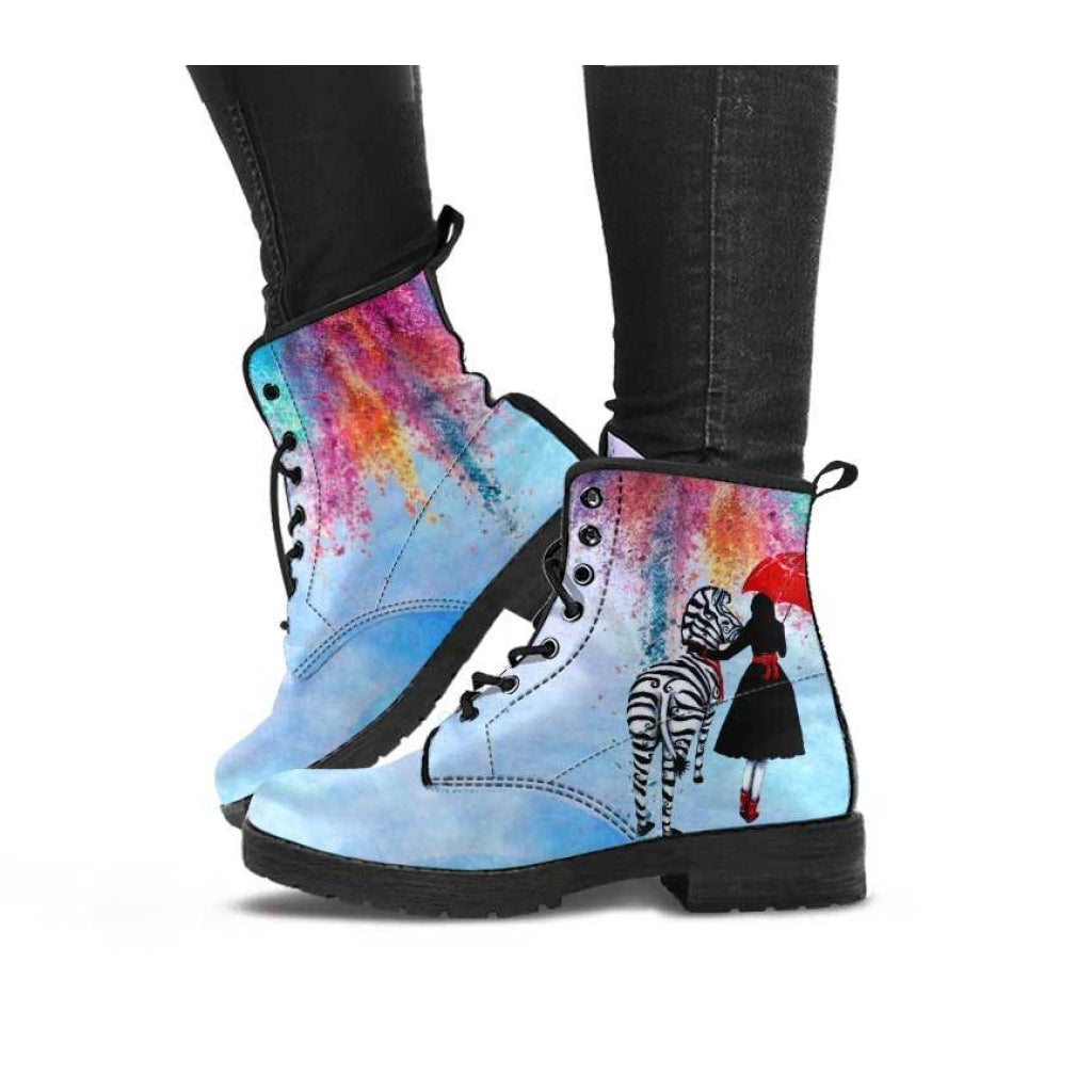 Let it Reign Boots - C.W. Art Studio