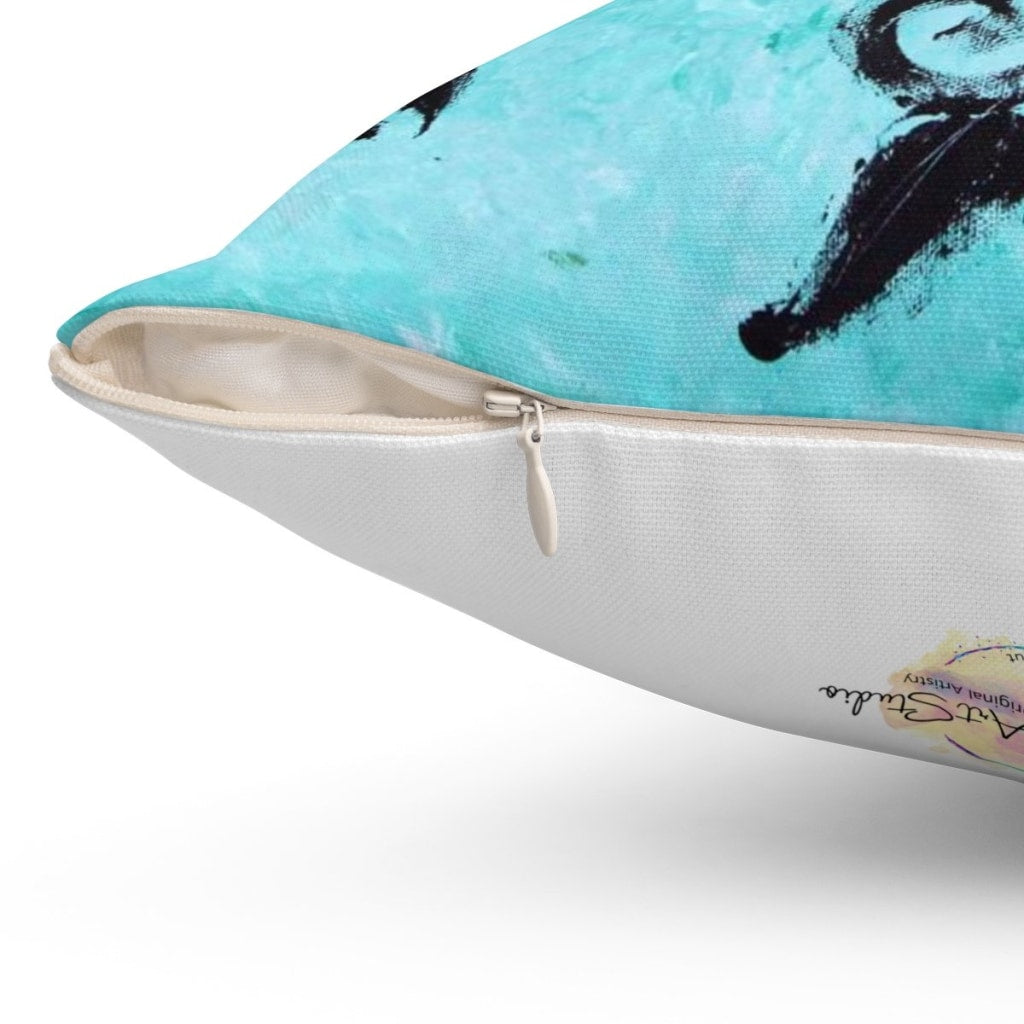 Lone Bird Throw Pillow