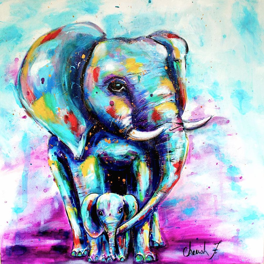 Oliphant Love Cotton Rag Fine Art Prints - C.W. Art Studio