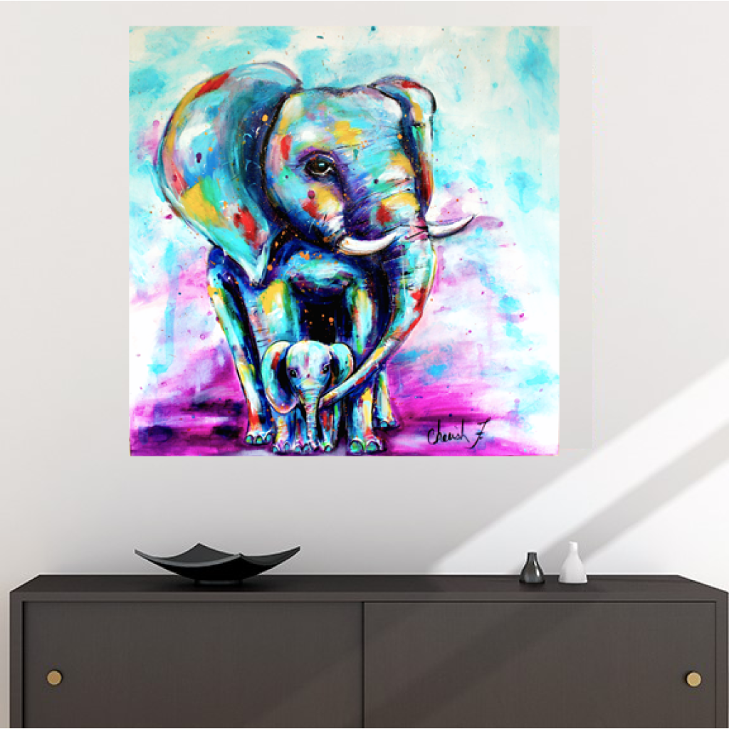 Oliphant Love Cotton Rag Fine Art Prints - C.W. Art Studio