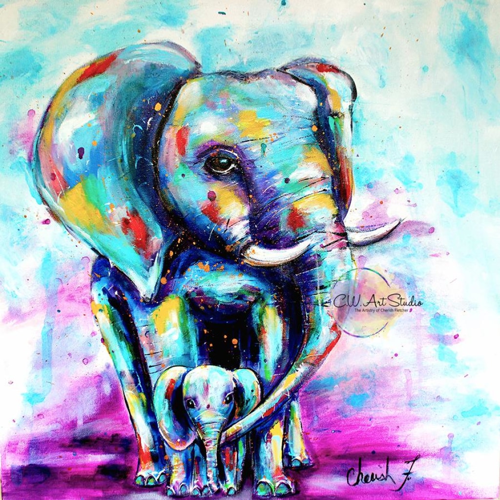 Oliphant Love Giclée Art Print- Artist Signed Matted