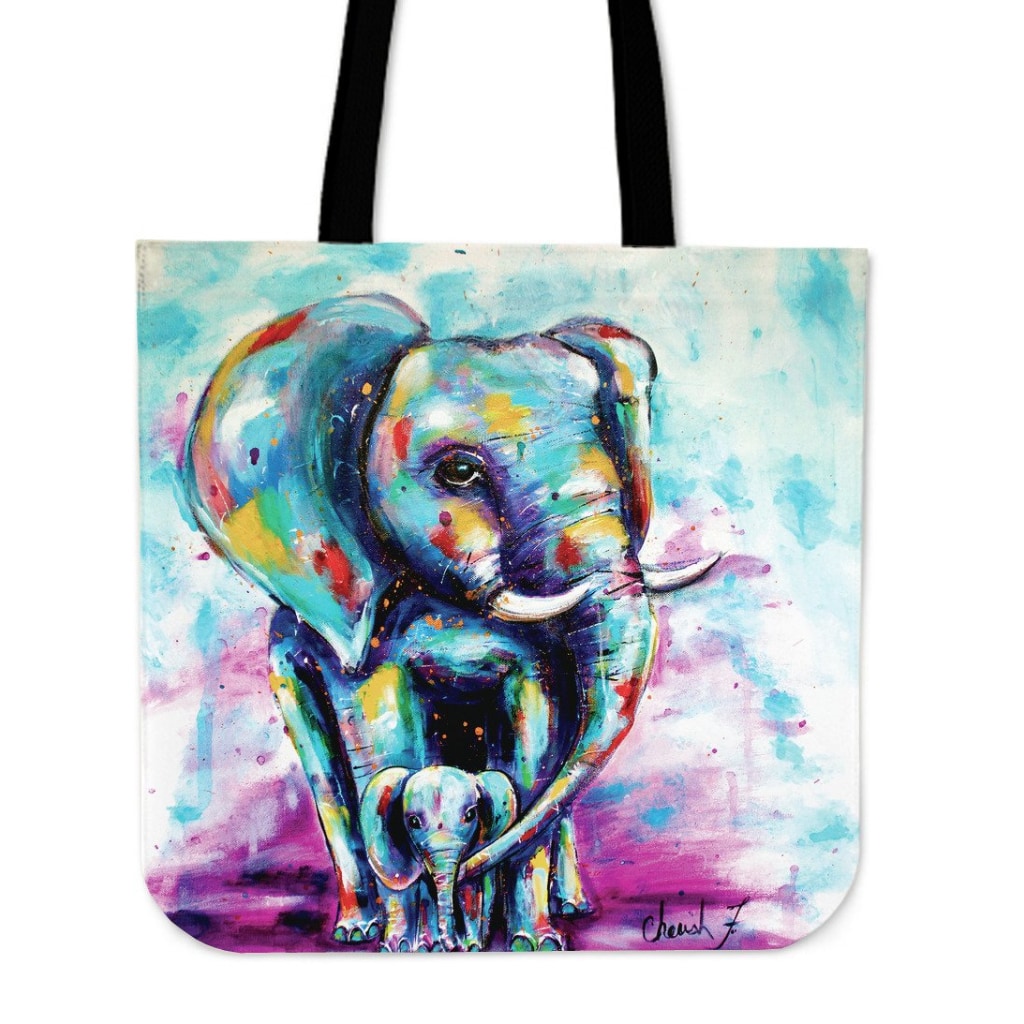 Oliphant Love Tote Bag - C.w. Art Studio