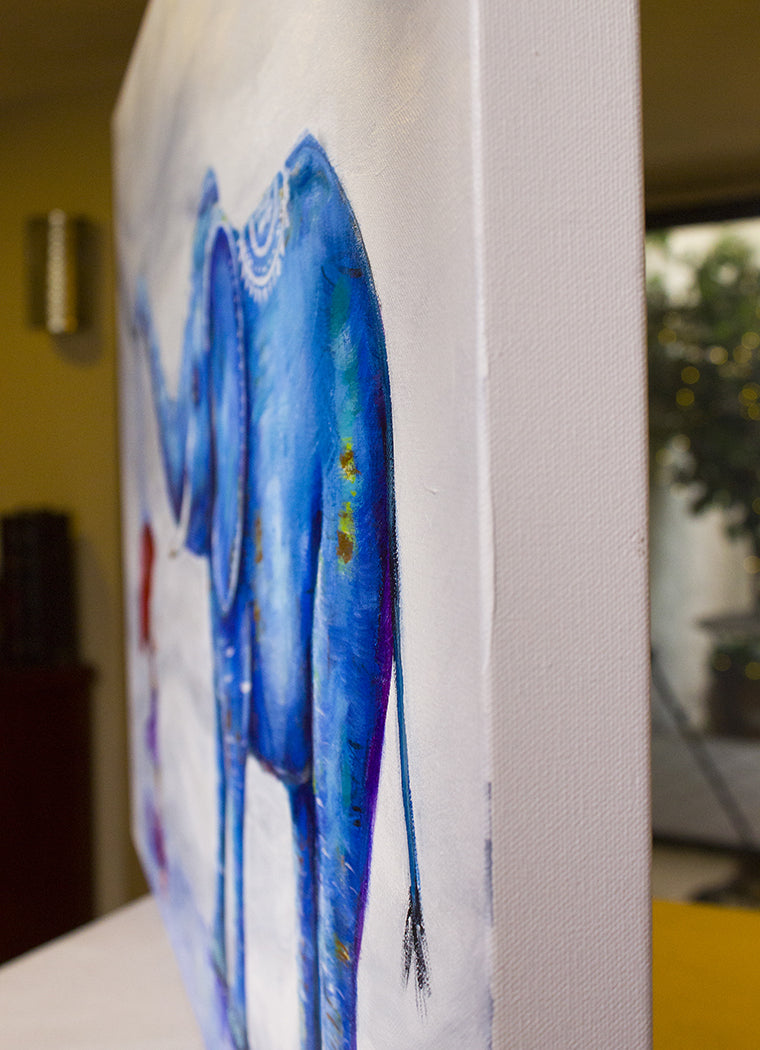 SOLD Blessings of The Oliphant Original Painting